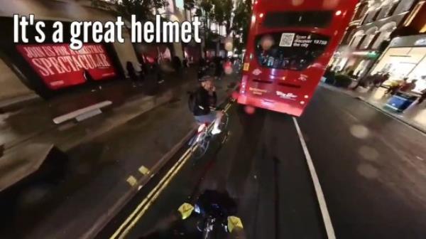 Jeremy Vine watches close-call between bus and Neighbours legend