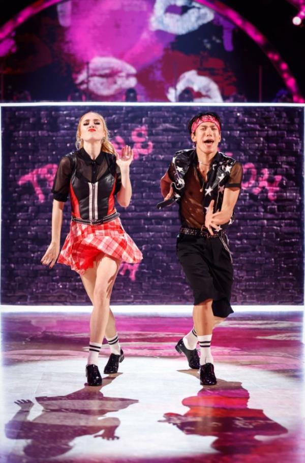 Angela Scanlon and Carlos Gu