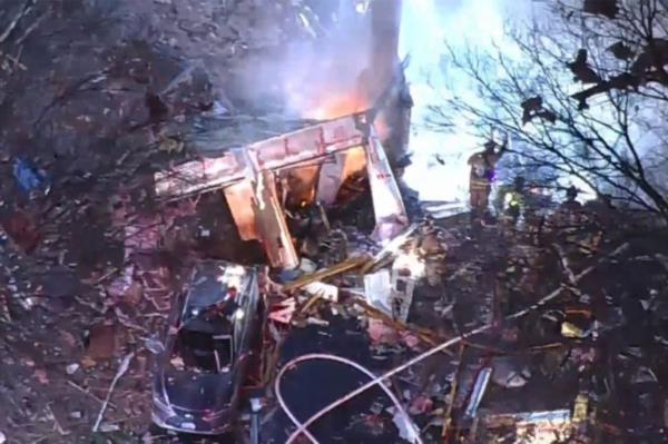 house explosion in Virginia