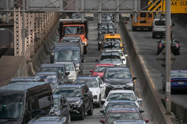 Queensboro Bridge traffic