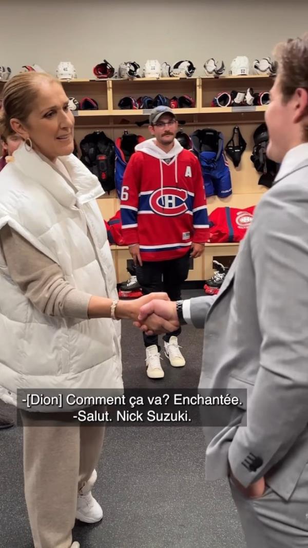 Celine Dion made an appearance