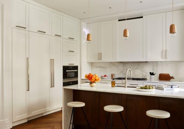 A kitchen in the Astor.