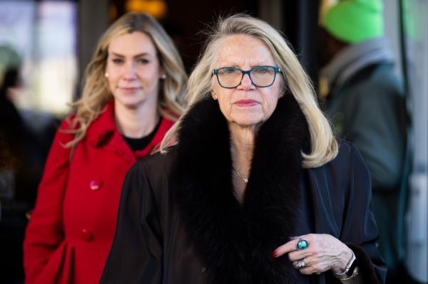 Rep. Carol Miller, R-W.Va., leaves the House Republican Co<em></em>nference caucus meeting at the Capitol Hill Club in Washington on Wednesday, November 29, 2023.