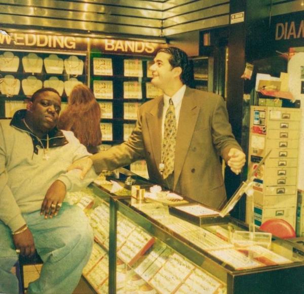 Jacob Arabo with the Notorious BIG. 