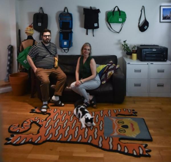 What I Rent: Tim and Mathilde, who pay ￡2,000 a mo<em></em>nth for their Leamington Spa one-bed