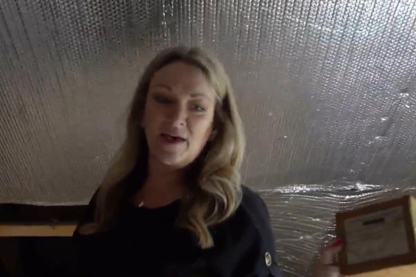 Do<em></em>nna Kent recently gained access to her father's home after his death in 2012, but was met with a self-aware squatter named Kyle when she arrived to claim her father's prized possessions.