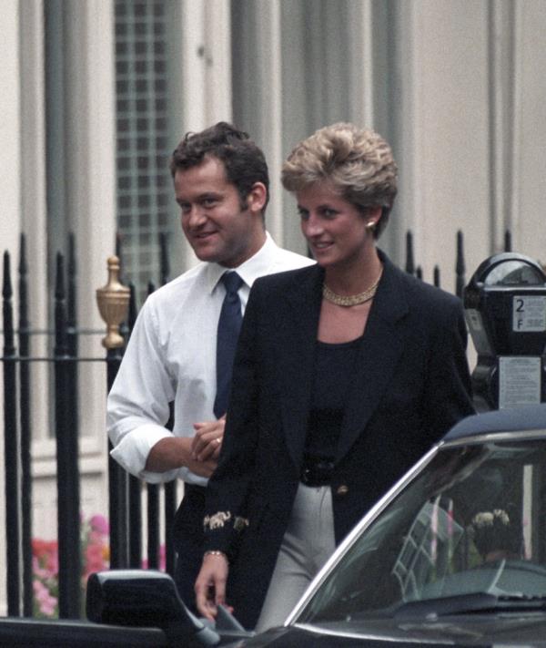 Diana and her butler Paul Burrell.