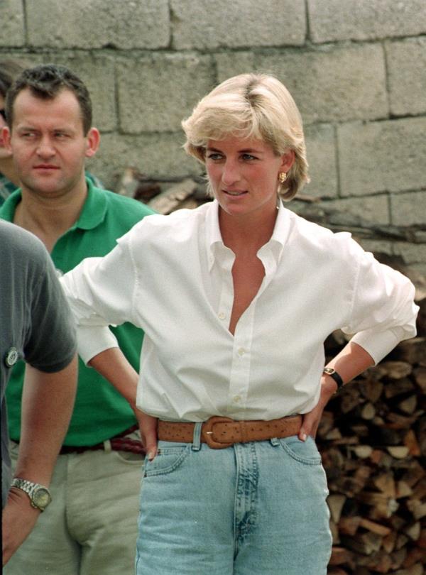 Diana and her butler Paul Burrell.
