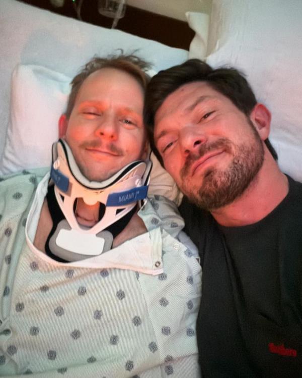 Jared Hill and his partner, Justin Raiford