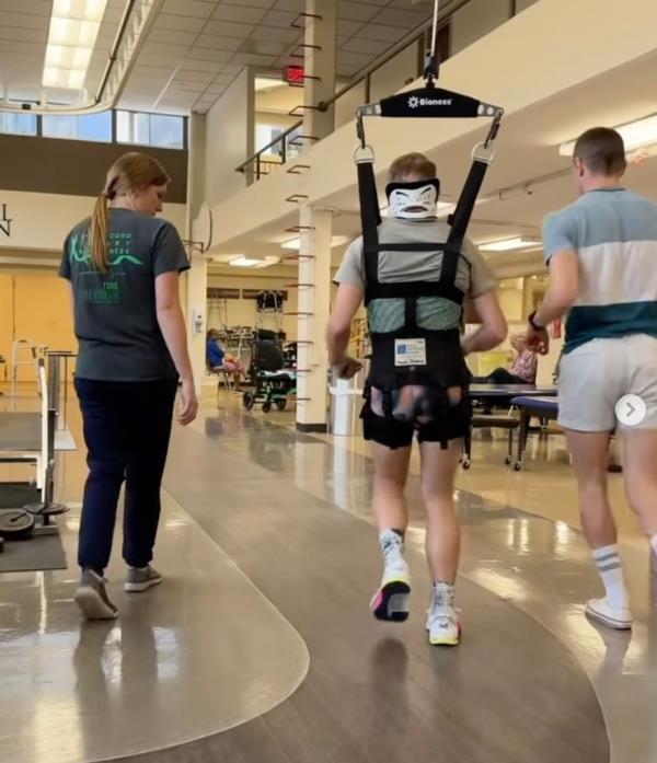 Jared Hill undergoing rehab  