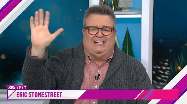 Eric Sto<em></em>nestreet appears to wince in pain during bizarre ‘Today’ appearance