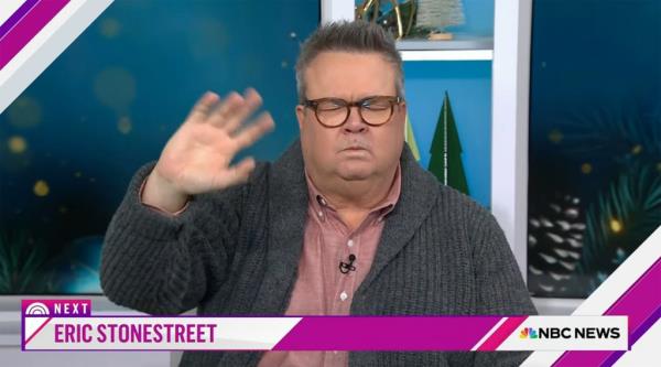 Eric Sto<em></em>nestreet appears to wince in pain during bizarre ‘Today’ appearance