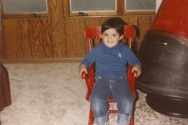 This undated image provided by Jimmy Thyden shows Thyden as a child. 