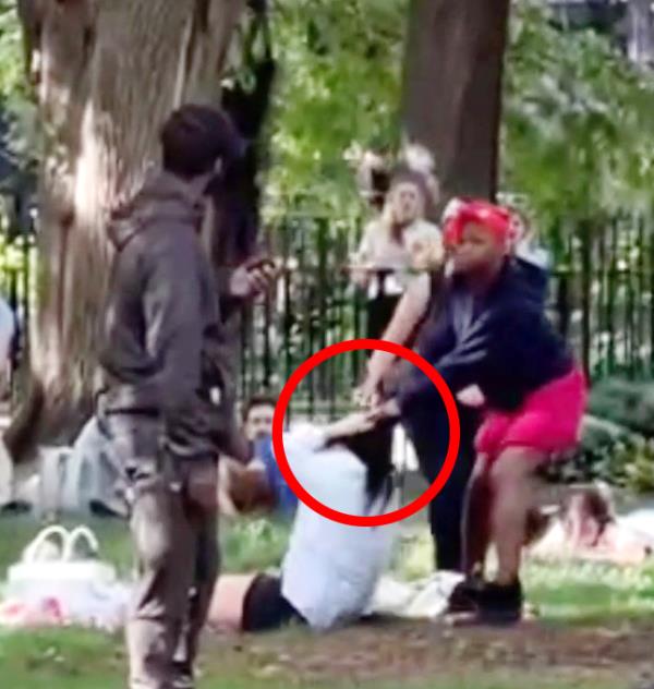 Rampage at Tompkins Square Park on Sunday.