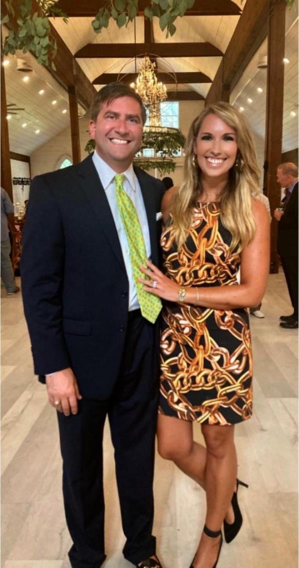 former Apex City councilman Scott Lassiter and his wife Jamie