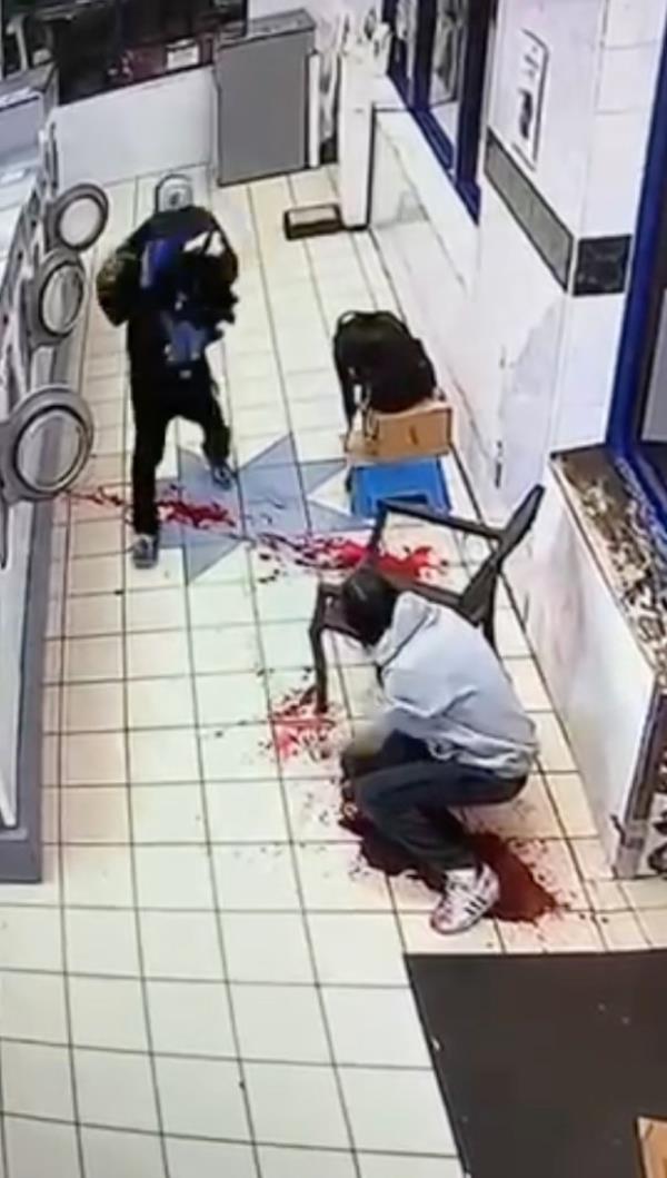 Bronx laundromat attack. 