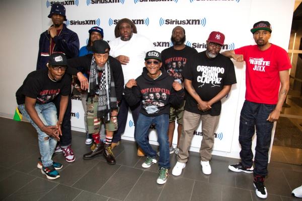 Buckshot pictured with Boot Camp Clik.