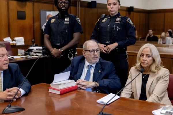 Former Hollywood producer Harvey Weinstein appears in criminal court in New York, New York, USA, 18 September 2024. 