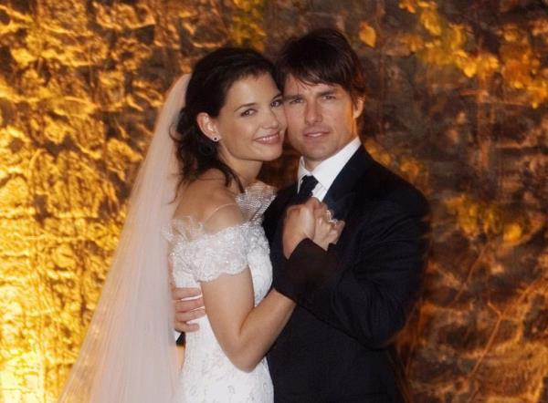 Katie Holmes and Tom Cruise's November 18, 2006 wedding.