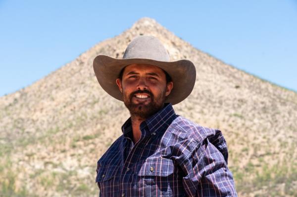 Cattle rancher Tyler Klump