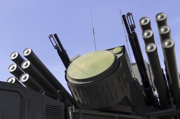 The SA-22, developed in Russia, uses missiles and gunfire to take out aircrafts.