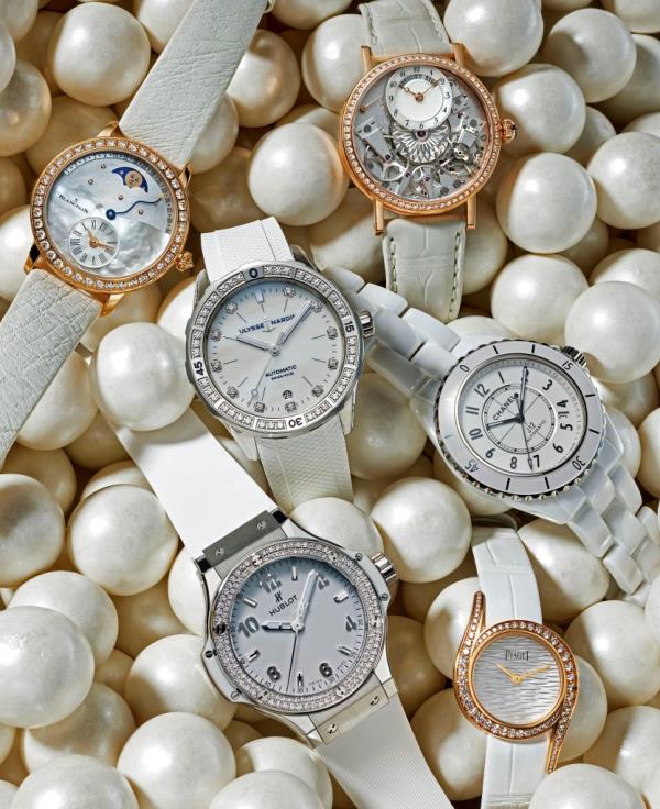 White watch trend still life