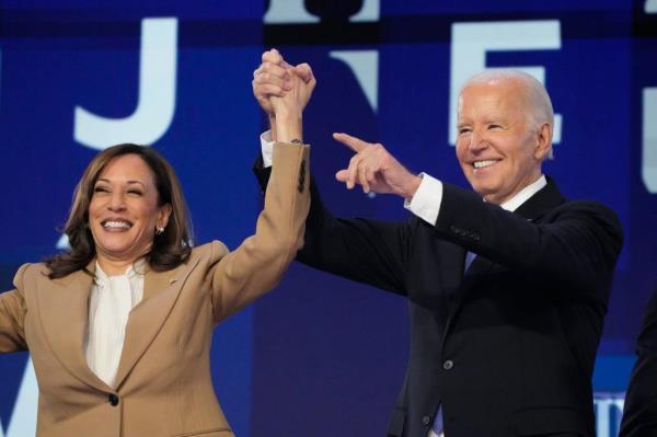 Kamala Harris, President Biden