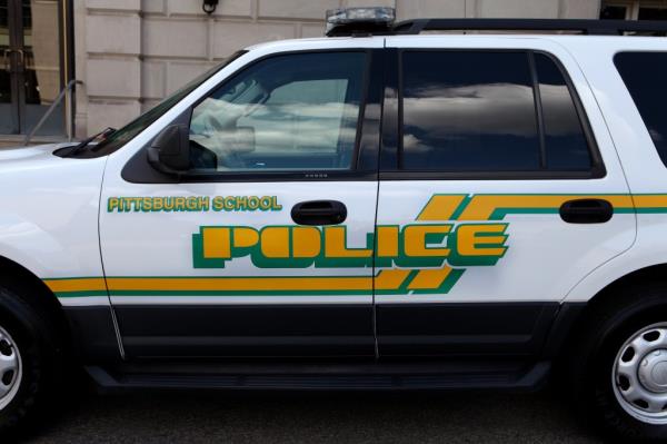 University of Pittsburgh School Police vehicle in Pittsburgh, Pennsylvania on August 26, 2016