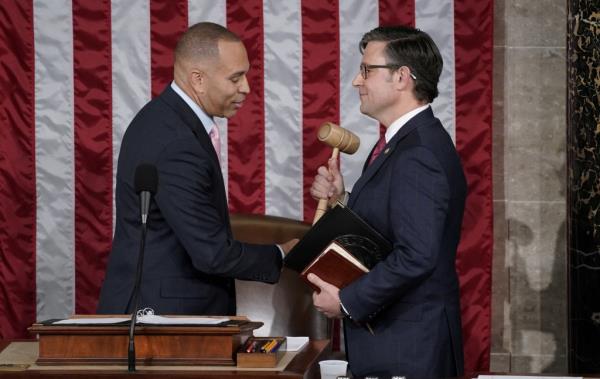 Mike Johnson, Hakeem Jeffries