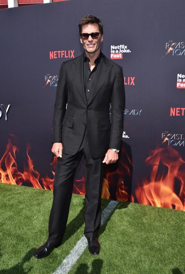 Tom Brady on the red carpet for 