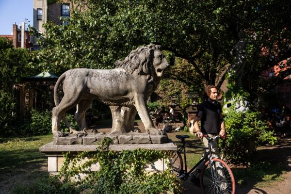 New York City is vying to build 123 affordable housing units in the 20,000-square-foot sculpture garden.