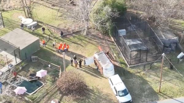 Around 100 exotic animals were taken from a zoo in Virginia, according to court docu<em></em>ments.