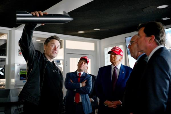 Elon Musk and Do<em></em>nald Trump