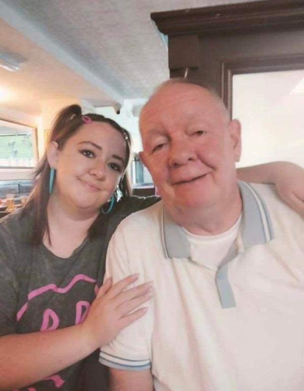 Aoife Byrne and her father, Martin