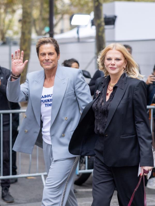 Rob Lowe and his wife Sheryl Berkoff.