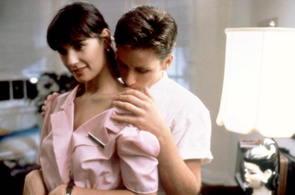 Demi Moore and Emilio Estevez in 1986.