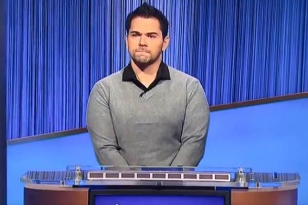 The co<em></em>ntroversial question took center stage during the show's second round when co<em></em>ntestant Cris Pannullo selected the $600 clue in the category called 