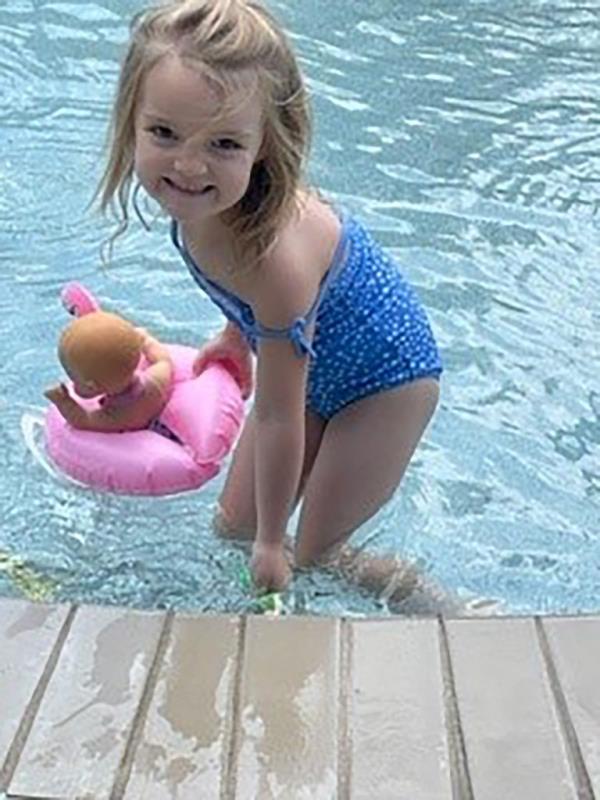 Lauren Cook's 5-year-old daughter, Hannah