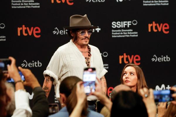 Johnny Depp at the  San Sebastian Film Festival on September 24