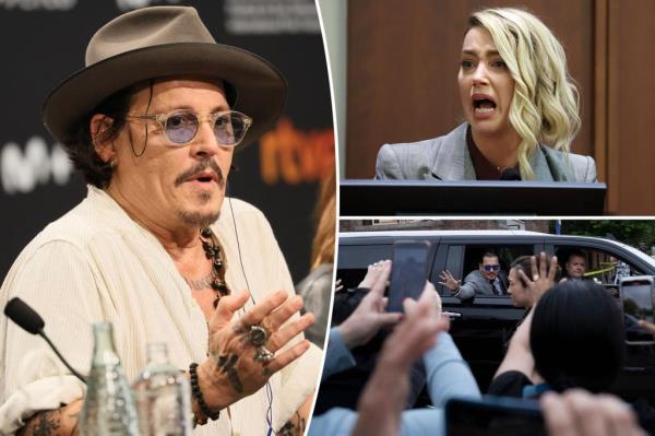 Johnny Depp and Amber Heard in 2015