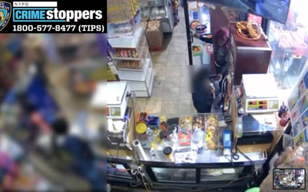The woman allegedly entered a bodega and took cash from a 7-year-old boy.