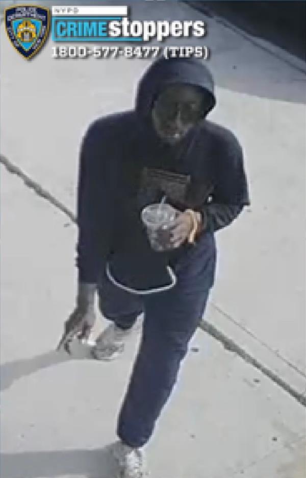 A photo of a man cops say attacked a woman near an intersection in East Flatbush on Sunday afternoon. 