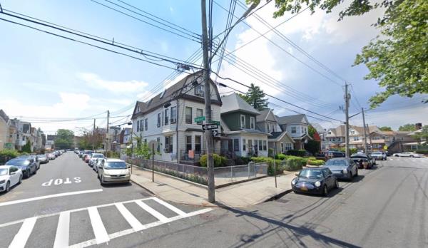 The Brooklyn street corner wher<em></em>e the assault happened. 