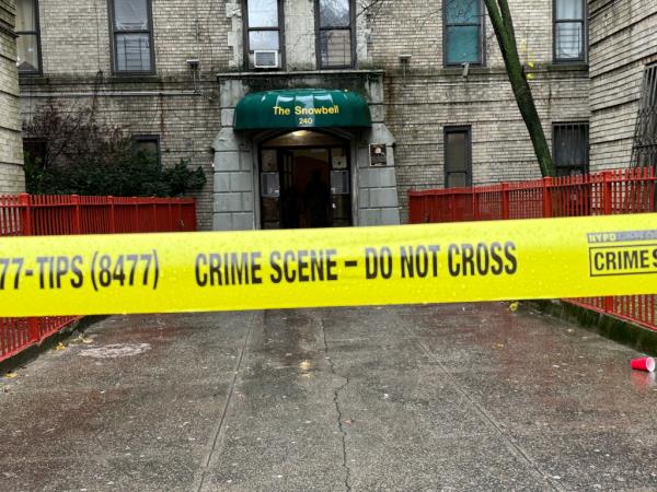 The scene wher<em></em>e twin 5-year-old siblings were found dead inside a Bronx apartment, 240 East 175th Street.