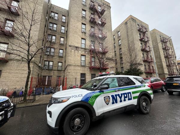 The scene wher<em></em>e twin 5-year-old siblings were found dead inside a Bronx apartment, 240 East 175th Street.