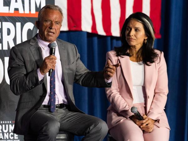Former Democrats Robert F. Kennedy Jr. and Tulsi Gabbard blasted their one-time party as