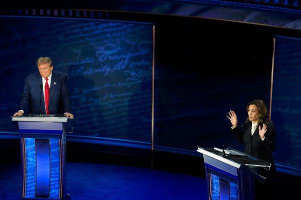 Trump and Harris are deadlocked in the battle for Arizona's 11 electoral votes.