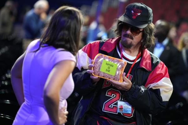 AOC and Stephen Colbert at the DNC