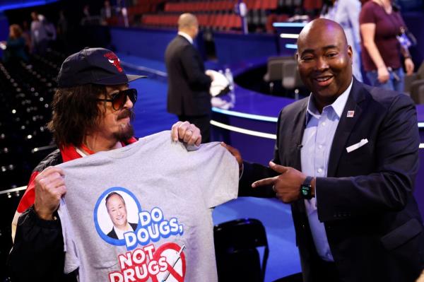 Stephen Colbert at the 2024 DNC