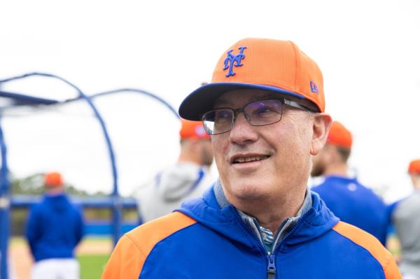 Mets owner Steve Cohen at spring training on Monday.
